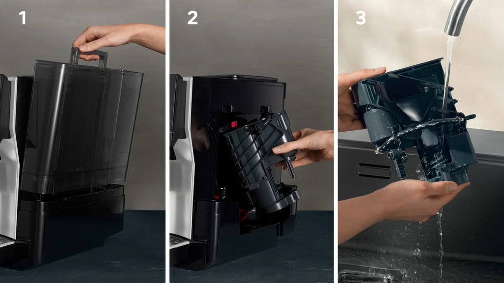 Kaffeevollautomat EQ700 classic Inox silver metallic mit Milchsystem (TP715E17), monatlich ab 16,65 €